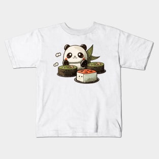 Sushi panda Kids T-Shirt